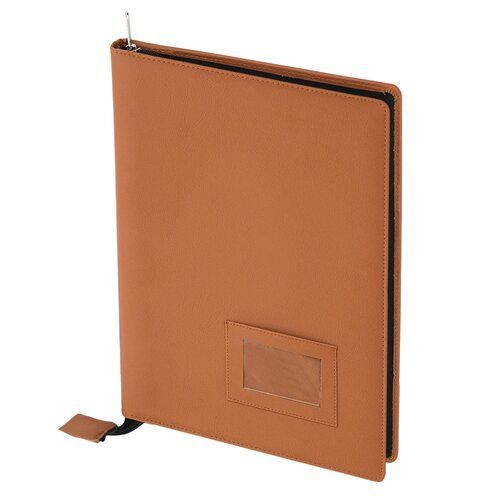 Leather Folders - Color: Black