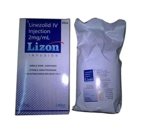 Linezolid Injection - 600 mg/300 ml | Anti Infective, Liquid Dosage Form, Prescription Required, Recommended for Bacterial Infection Treatment, Suitable for Adults and Women