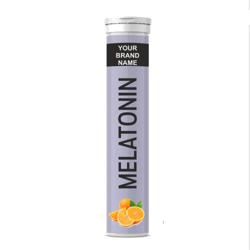 Melatonin Effervescent Tablets - 10mg, Promotes Better Sleep, Reduces Sleep Onset Latency, Improves Sleep Quality, Alleviates Jet Lag Symptoms, Calms the Mind and Body, Enhances Relaxation, Supports Overall Well-being, Easy to Consume with Refreshing Taste