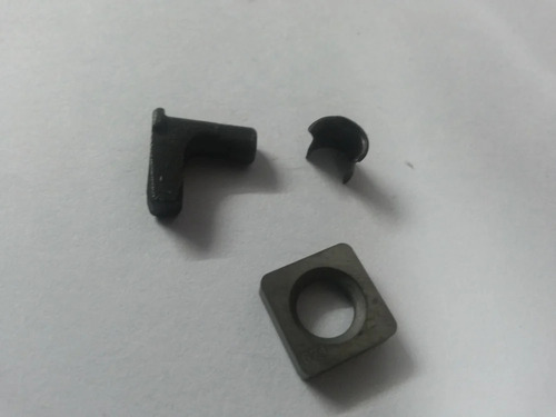 P Type Holder Spares - Hard Alloy, 20x20 mm, Black | High Precision, Corrosion Resistant, Dimensionally Accurate