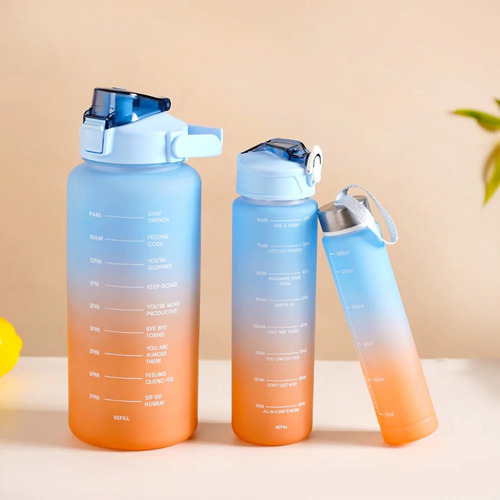 Plastic Water Bottles - Material: Crystal