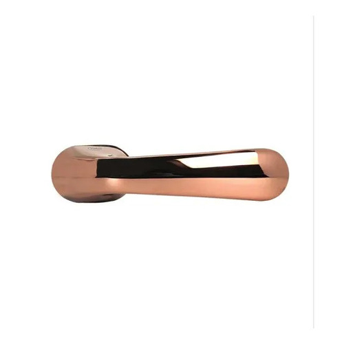 Rose Gold Mortise Door Handle - Solid Metal, Corrosion Resistant | Ideal for Home, Hotel, Office Use