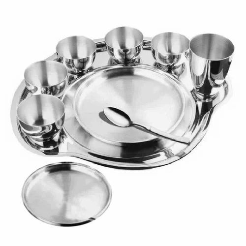 Stainless Steel Rajwadi Thali