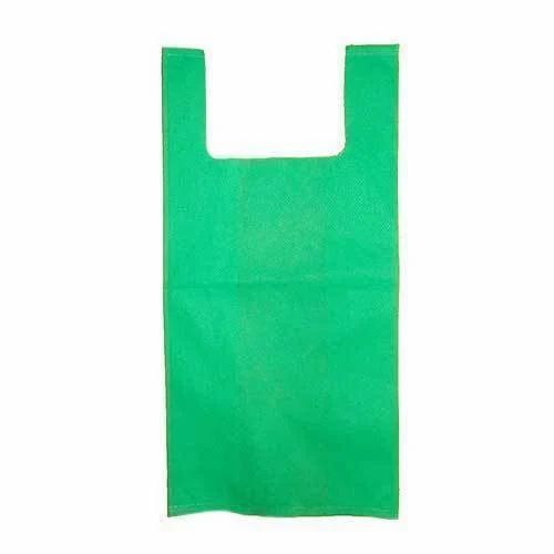 U Cut Non Woven Bag - 1-2 kg Capacity, 70 GSM Plain Design | Durable Non Woven Material