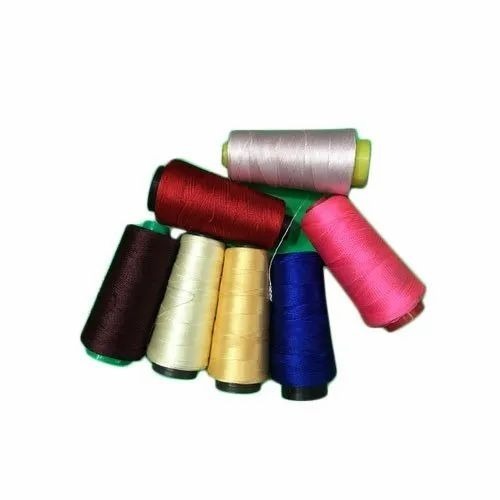 Viscose Dyed Yarn - Impeccable Finish, Eco-Friendly and Durable for Weaving and Embroidering, Multicolor and Plain