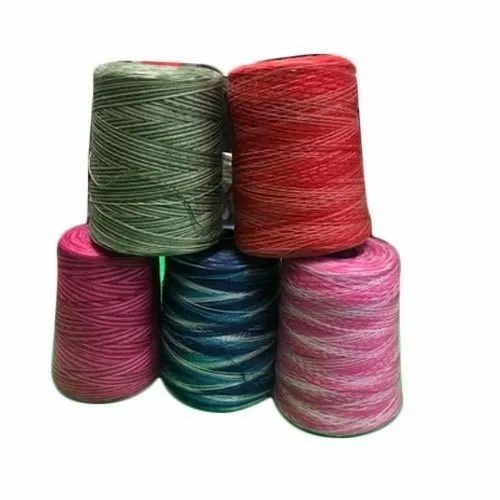 Viscose Embroidery Yarn - Dyed, Multicolor | Impeccable Finish, Eco-Friendly, Durable, Suitable for Knitting and Weaving