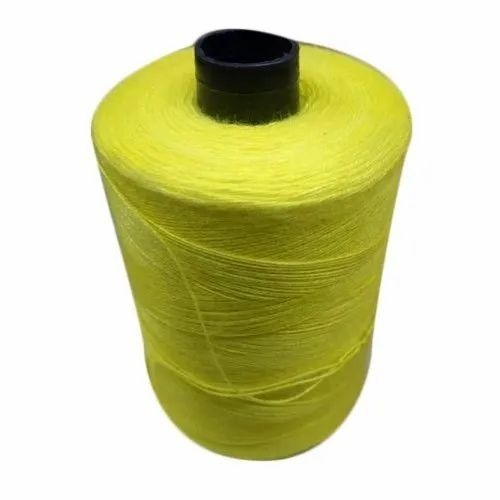 Viscose Dyed Yarn - Yellow Color, Impeccable Finish | Durable, Eco-Friendly, Ideal for Weaving and Knitting