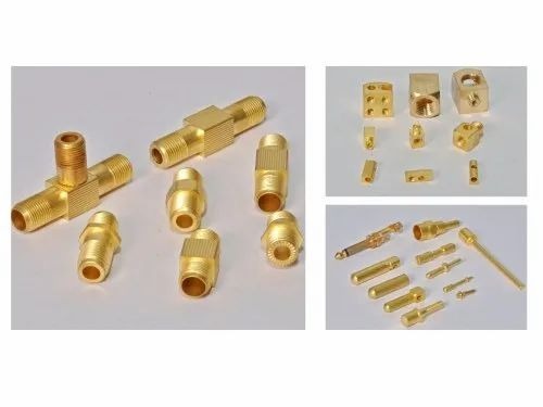 Brass Electrical Components - Standard Size, Golden Color, Manual Connection Type | Durable Packet Packaging, New Quality