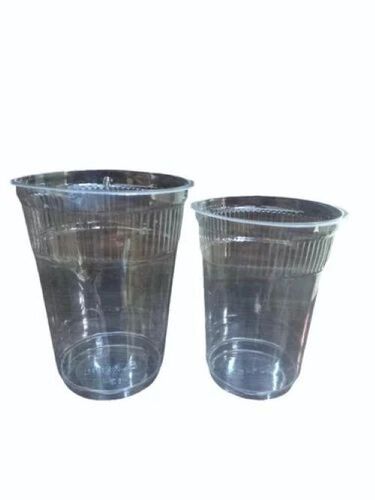 plastic disposable glass