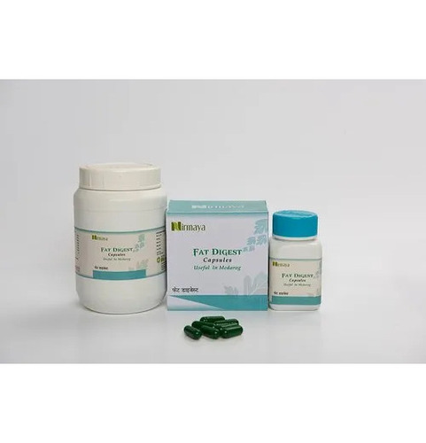 Fat Digest Capsule - Herbal Obesity Treatment for Adults | Safe Packaging, Longer Shelf Life, No Side Effects