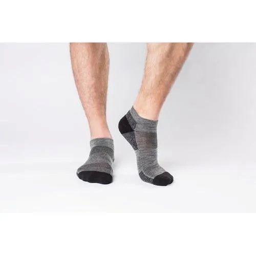 Cotton Men's No-Show Socks - Breathable, Soft Material, Stretchable Elastic | Moisture Wicking, Quick-Drying, Flexible Shape, Durable Design