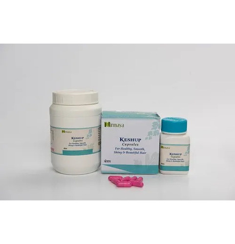 Keshup Capsule - Herbal Hair Treatment for Silky, Shiny, Strong, and Long Hair | Relieves Dry, Itchy Scalp, Dandruff Removal, Supports Hair Growth