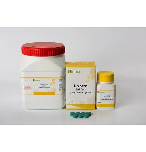 Laxon Tablets - Herbal Medicine For Adults, Gentle Laxative For Habitual Constipation, Safe Purgative Solution | Made With Sonamukhi, Haritaki, Nasotar, Garmalu, Elio, Hingu, Sunth, Nimbu, Kala Namak