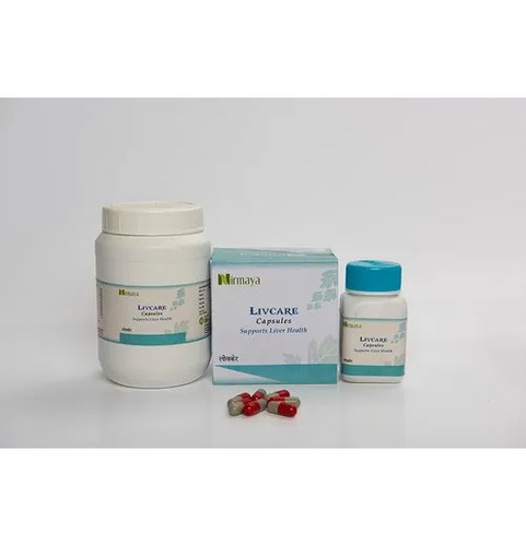 Livcare Capsules - 60 Herbal Capsules | Effective Uterine Tonic for Dysmenorrhoea, Menorrhagia, Metrorrhagia, Leucorrhoea, Vaginitis