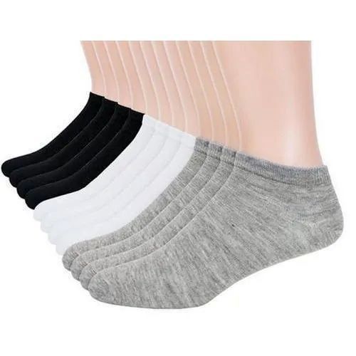 Low Cut Ankle Socks - Cotton Blend, Breathable Fabric, Soft Material, No-Show Design, Stretchable Elastic, Moisture Wicking, Quick-Drying, Flexible Shape | Anti-Wrinkle, No Fade, Cool Pass, All Season Comfort