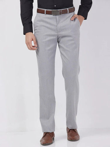 Mens Grey Trousers - Gender: Male