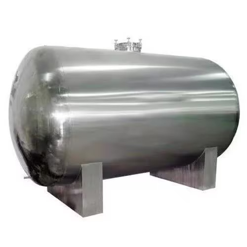 Steel Storage Tank - Color: Silver