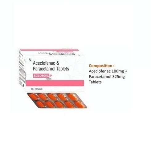 Aceclofenac Paracetamol Tablets