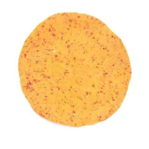 Aloo Red Chilli Papad - Crispy & Crunchy Vegetarian Snack, Salty Flavor For All Ages