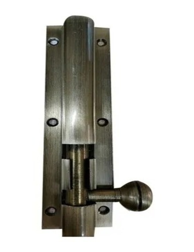 Aluminium Matka Tower Bolt - Premium Quality 4 Inch Size Golden Color | 200 Grams Weight Ideal for Door Fitting