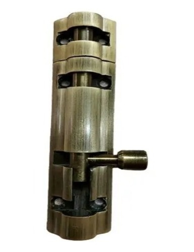 Aluminium Tower Bolt - 4 Inch, Premium Quality Golden Finish | Optimum Condition, 200 Grams Weight, Ideal for Door Fitting