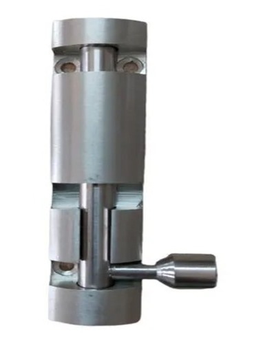Aluminium Xylo Tower Bolt - Silver, 4 Inch Size | Premium Quality Door Fitting, Good Condition, Weight: 200 Grams