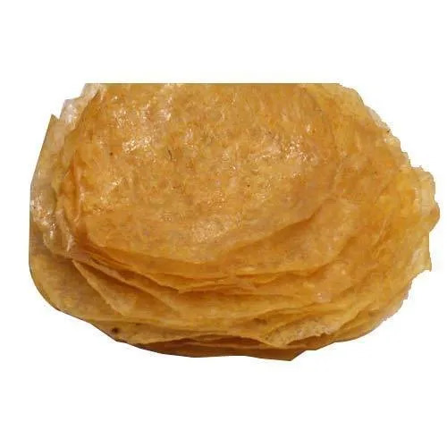 Crispy Salty Potato Papad - Crunchy, Vegetarian, Salty Flavor | Suitable for Adults, Children, and the Elderly