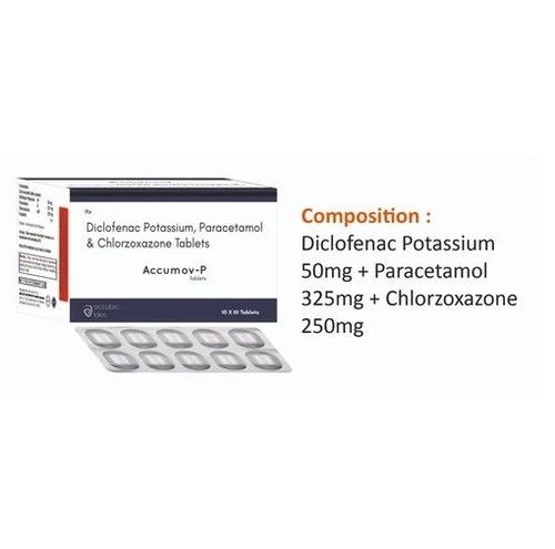 Diclofenac Potassium Paracetamol Tablets