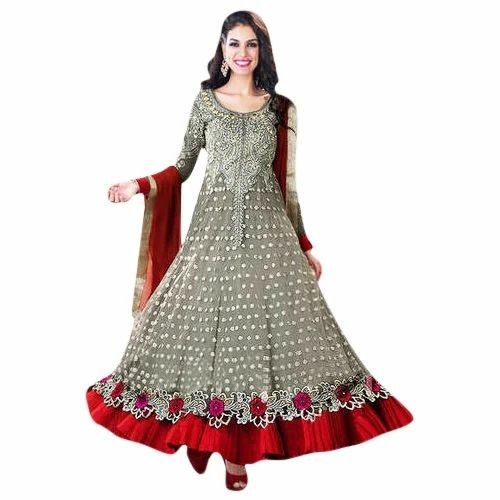 Embroidery Anarkali Suit