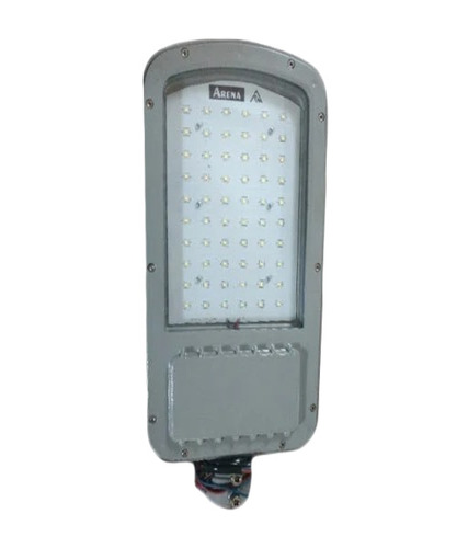 Energy Efficient LED Street Light - Aluminium Material, 60 Watt Power, Cool White Color | IP66 Rating, Durable Design, 2-Year Warranty