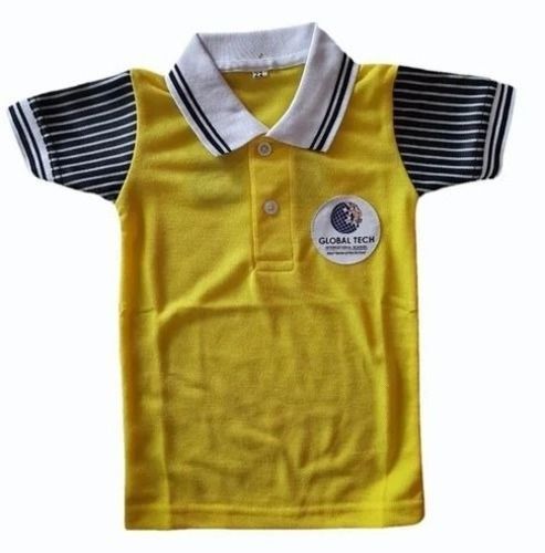 Kids School Polo Neck T Shirt