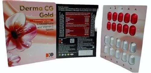 L-Glutathione 500 mg Vitamin C 500 mg Tablets