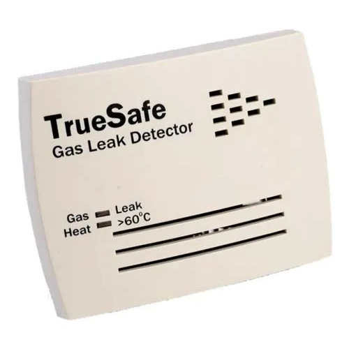 LPG Gas Leak Detector - Metal & Plastic Portable Multi Gas Detector for Industrial Use White/Black Electronic Sensor for LPG and PNG