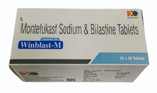Montelukast Sodium & Bilastine Tablets - 10 mg + 20 mg | Prescription Only, Alu-Alu Pack, Suitable for Adults