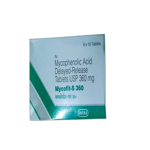 Mycophenolic Acid Delayed Release Tablets USP 360mg