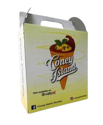 Paper Food Packaging Box - Paper Material, Eco-Friendly & Biodegradable Design for Sustainable Food Storage and Packaging Solutions