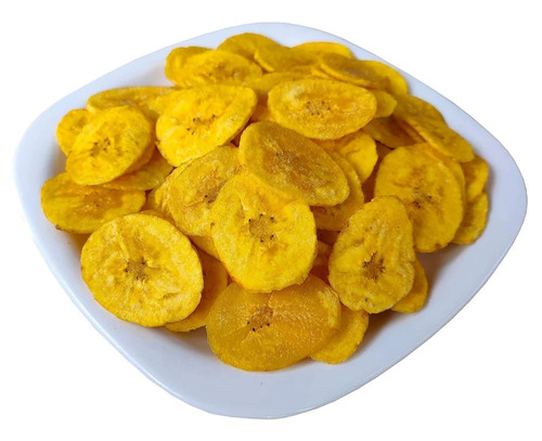 Plain Banana Chips - Crispy & Crunchy Vegetarian Snack | Salted Flavor Perfect for Snacking