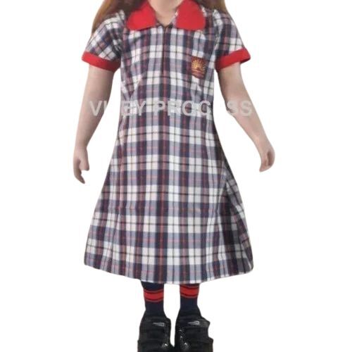 Premium Kids Girls School Uniform - Cotton, Plain Pattern, Breathable Design | Uniform Compatible Lace-Up Closure, Scratch-Resistant, Shock-Absorbing Sole