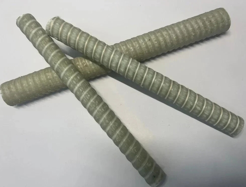 Round Polished FRP Rebar - High Strength Non-Magnetic, Lightweight Material | Corrosion Resistant, Flexible Design, Weather Resistant, Impact Resistant