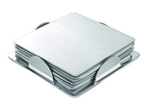 Stainless Steel Square Coaster