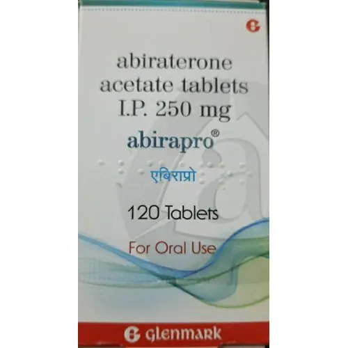 Abirapro - 250 mg Tablets for Prostate Cancer Treatment | Allopathic, Prescription Use, 120 Tablets, Shelf Life 24 Months, Store at Room Temperature