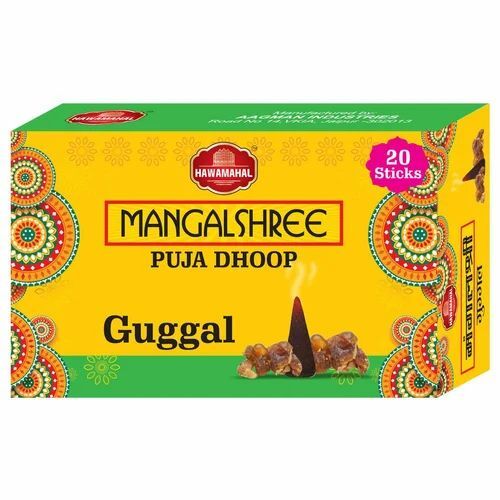 Agarbatti Packaging Box - Kraft Paper, Square Shape, Multi Color | Gloss Varnish Coated, Natural Feel Effect, Disposable Design