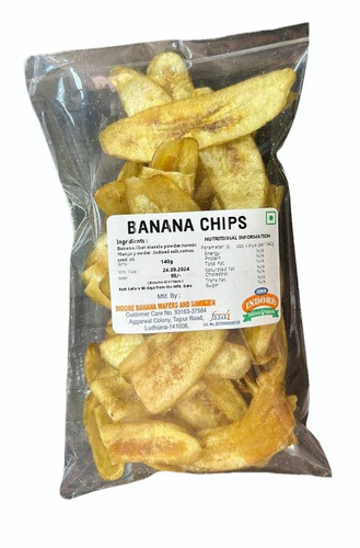 Banana Chips - Crispy Crunchy Vegetarian | Salty Flavor, Traditional Indian Snack