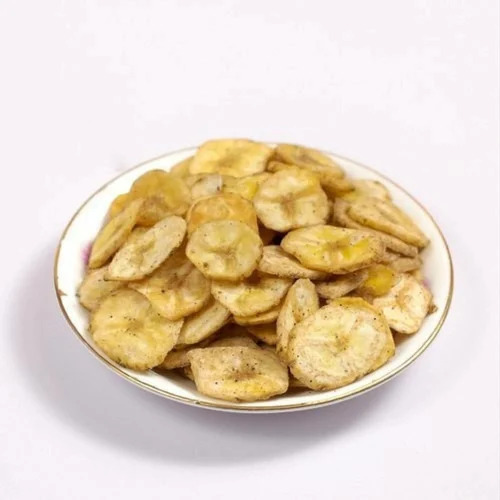 Banana Masala Wafer Chips - Crispy & Crunchy, Vegetarian Snack with Salty Flavor and Delightful Spices