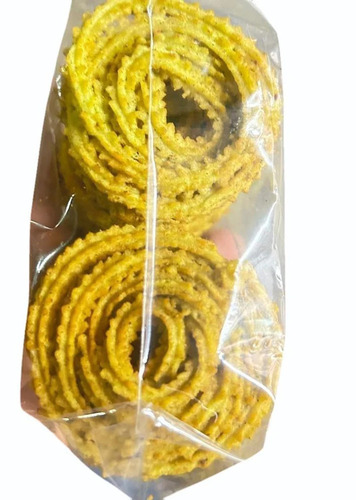 Banana Pudina Butter Chakli - Crispy, Crunchy, Vegetarian | Salty Flavor, Perfect Snack for Any Occasion