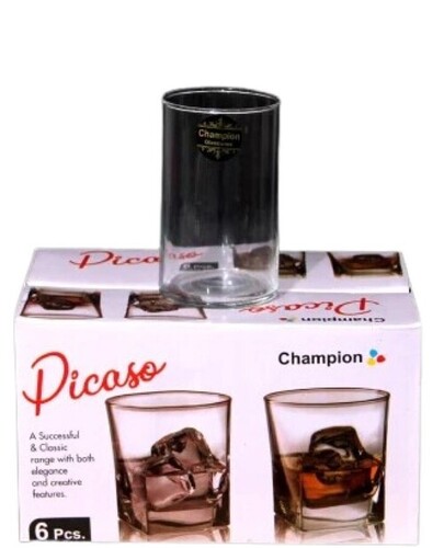 Drinking Glass - Glass Material Various Sizes Available Transparent | Lightweight Design with Good Gripping and Quality Assurance