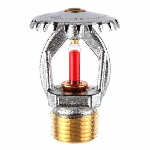 Fire Sprinkler - Stainless Steel 2 Inch Thread Size 16 Bar Working Pressure | Durable Fine Finished Very Good Quality 1 Year Warranty Industrial Usage