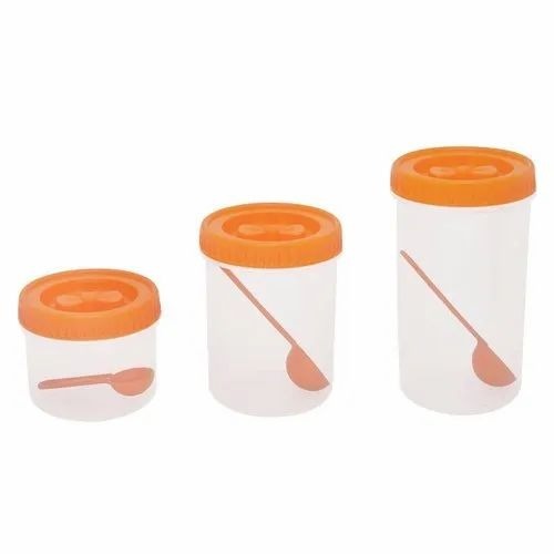 Frozen Plastic Container - Plastic, Multipurpose Rectangular, Square & Round, Transparent, 1-5 Kg Capacity | Eco-friendly, Food Grade, Reusable Design