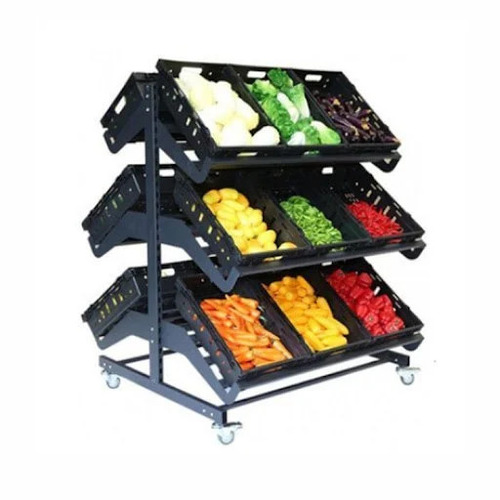 Mild Vegetable Rack - Color: Black