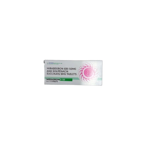 Mirabegron ER 50 mg And Solifenacin Succinate 5mg Tablets